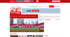 Desktop Screenshot of nauticonet.com.br