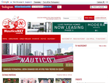 Tablet Screenshot of nauticonet.com.br